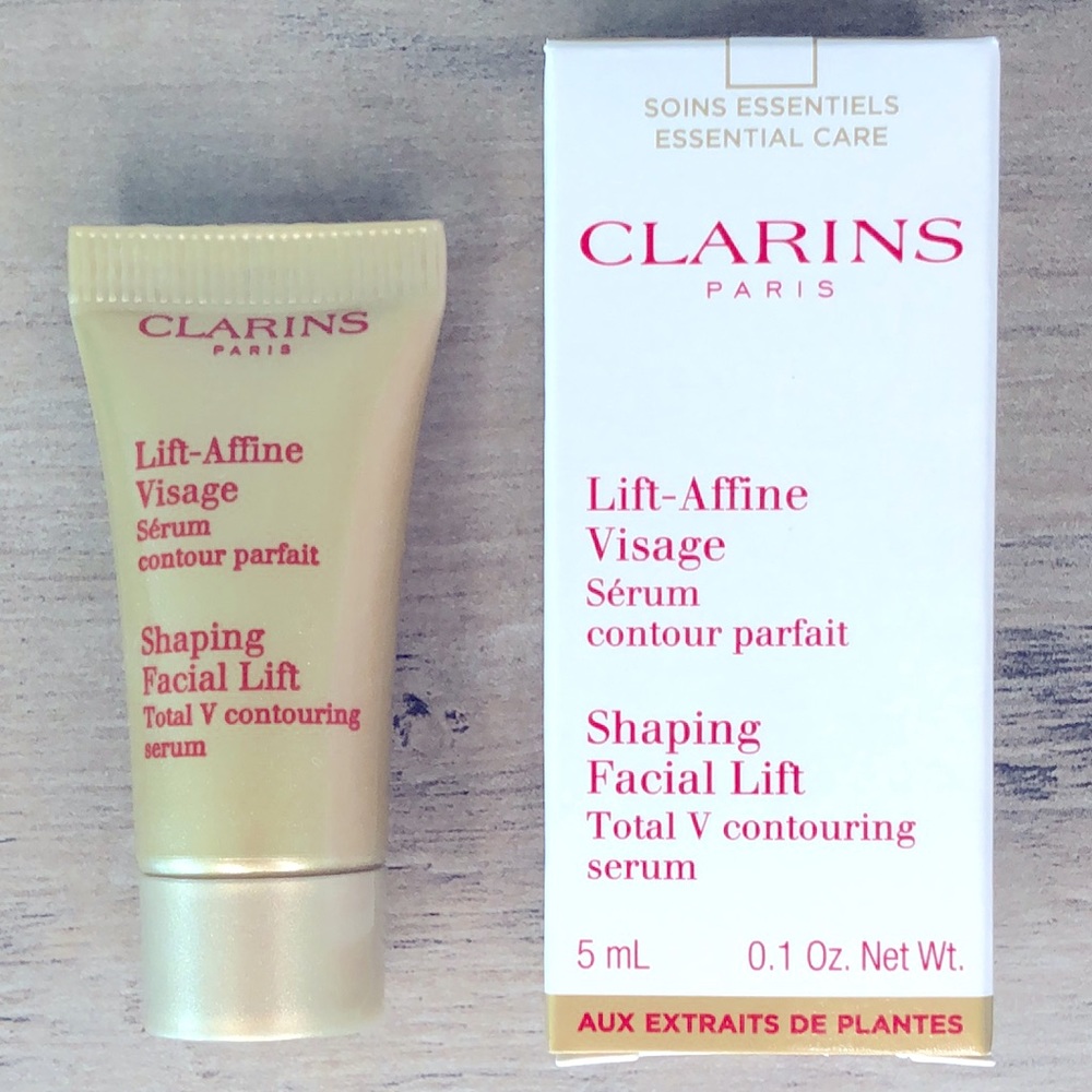 5 for $15✨ Clarins Paris Total V Contouring Shaping Facial Lift Serum